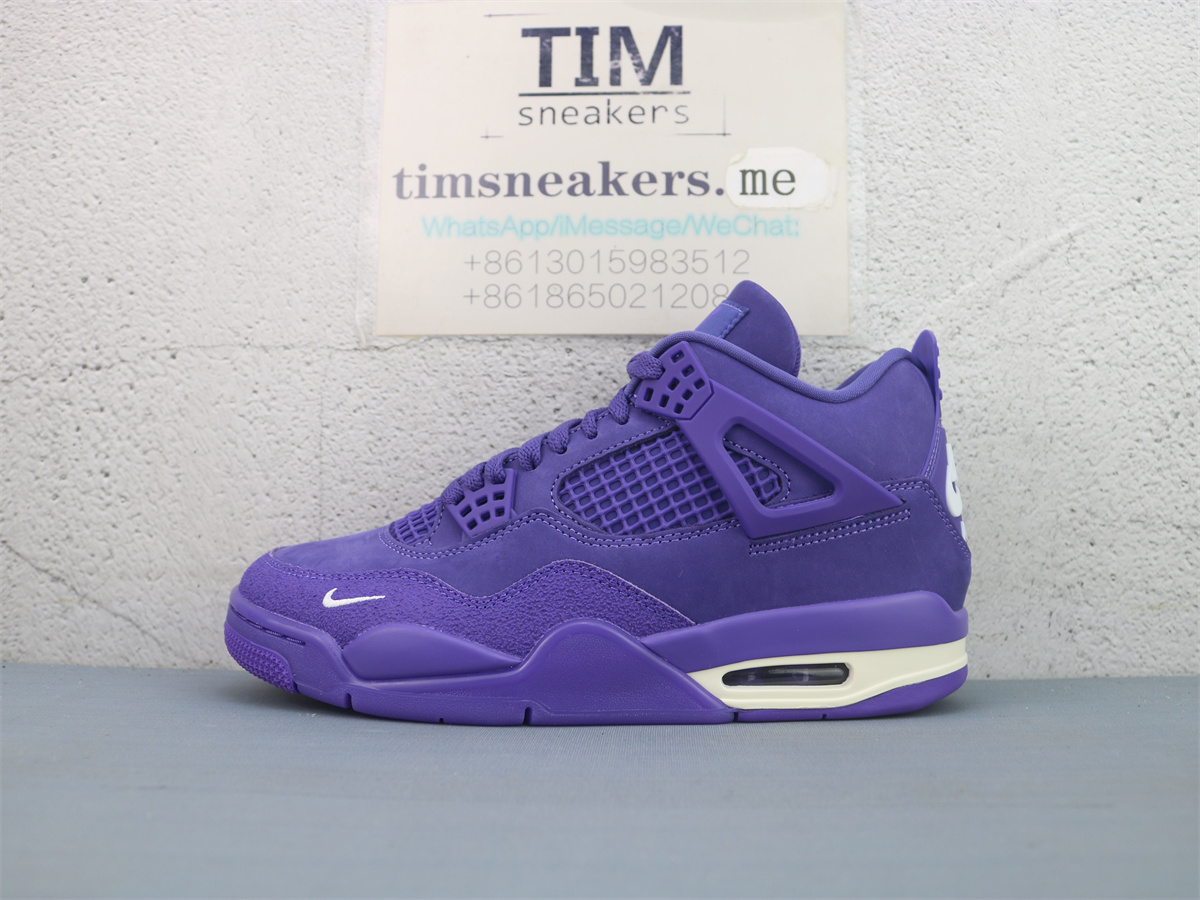 GX Batch Air Jordan 4 Nigel Sylvester Brick by Brick Purple Rain